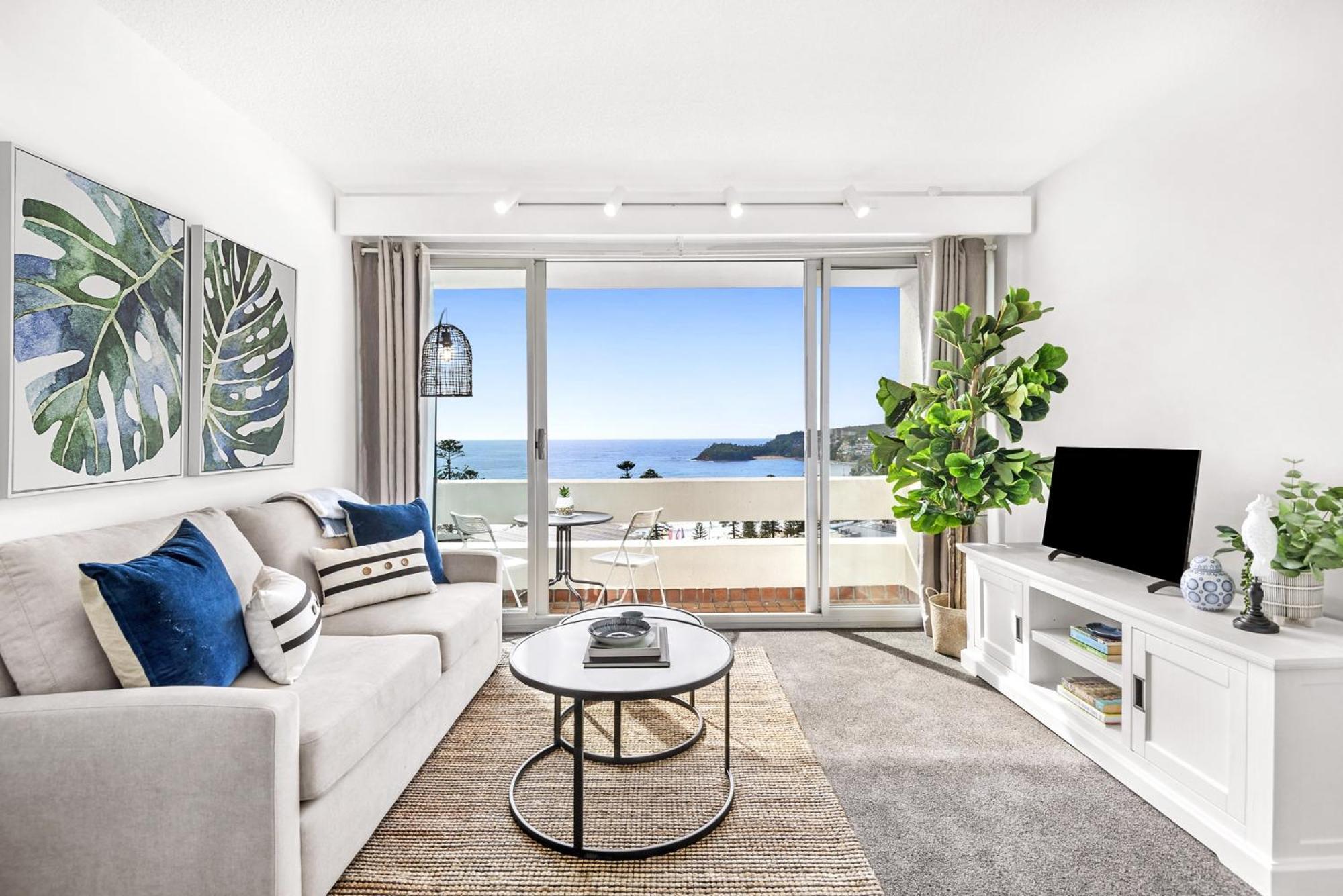 דירות סידני Stunning Ocean Views With Manly At Your Doorstep מראה חיצוני תמונה